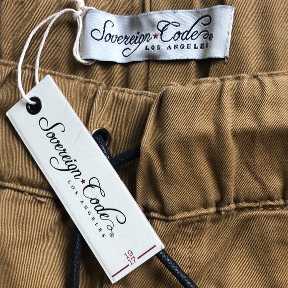 NWT! Sovereign Code Men’s Drawstring Pants - Picture 5 of 6